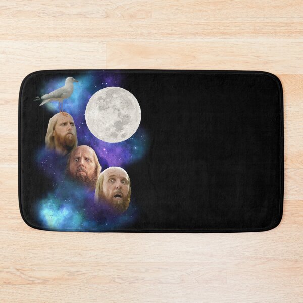 Item preview, Three Buttons Moon designed and sold by ninthstreet.