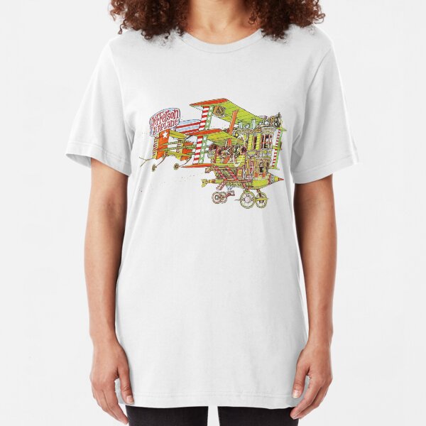 Jefferson Airplane - After Bathing at Baxter's Slim Fit T-Shirt