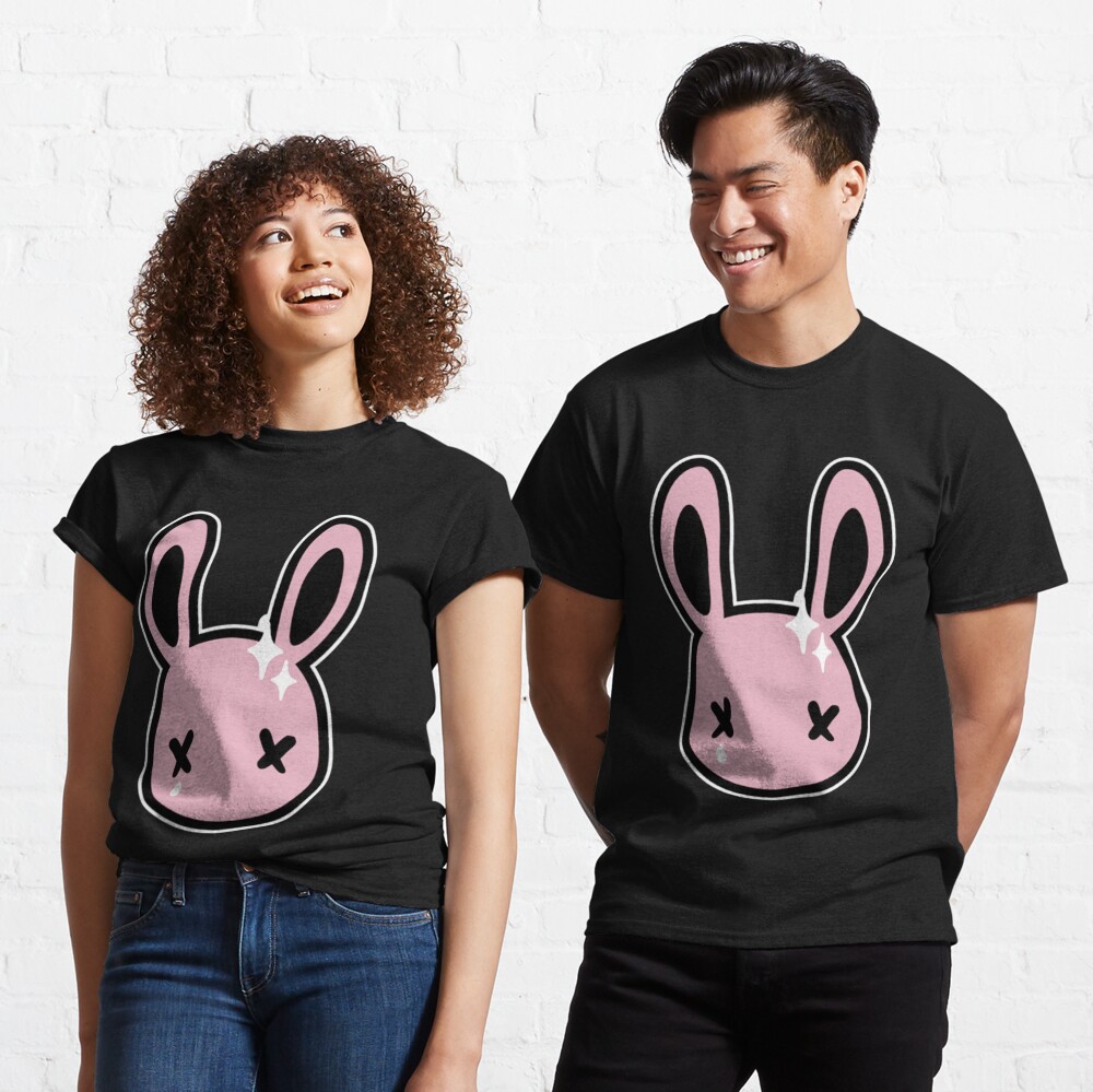 Bad Bunny Shirt Women Bunny Easter T Shirt Bunny Rabbit Graphic T