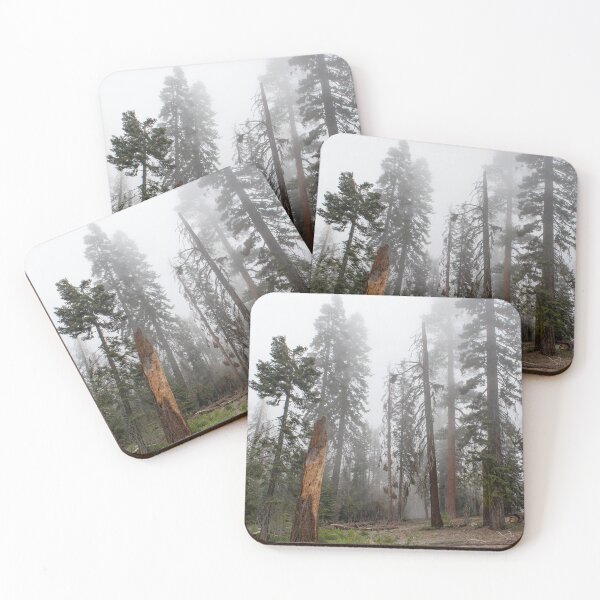Item preview, Foggy Encroachment - Sequoia Forest, California designed and sold by J Carr Photographer.