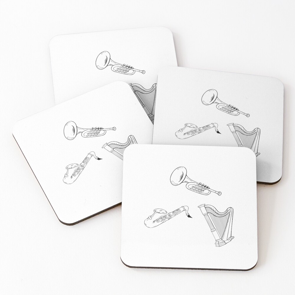 Item preview, Coasters (Set of 4) designed and sold by RainSugarSalt.