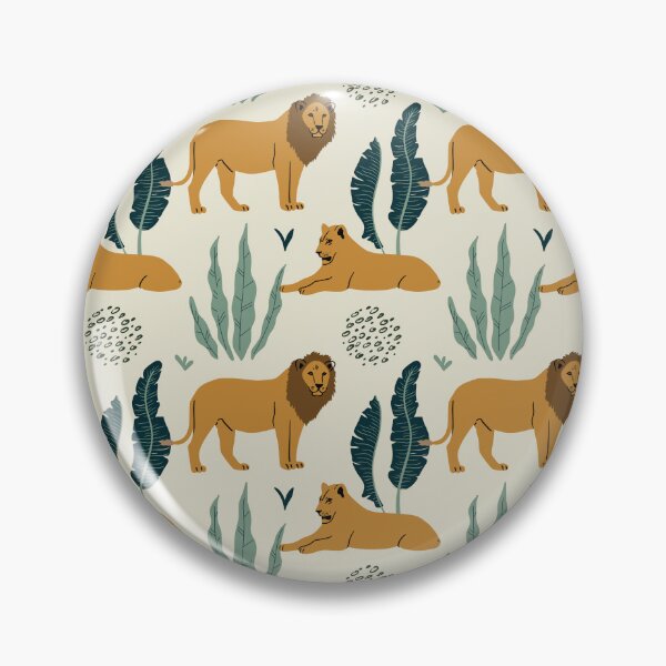 Item preview, Stuffed Lion Pattern designed and sold by Rainbow Designs.