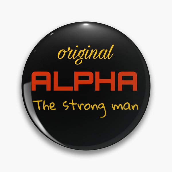 Item preview, ALPHA MAN designed and sold by YOSPACE.
