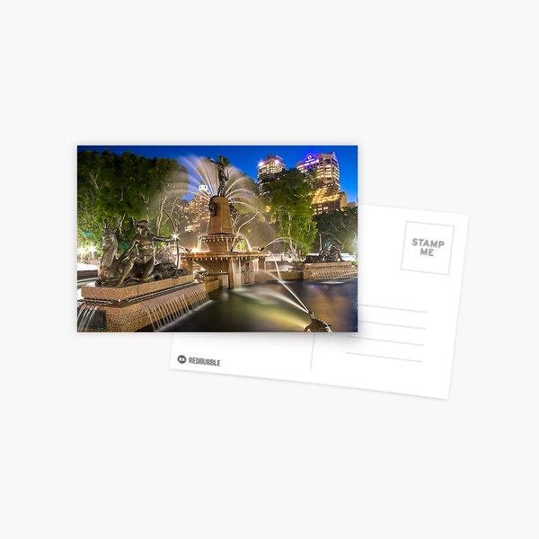 Item preview, Archibald Fountain Hyde Park City Of Sydney designed and sold by MiImages.