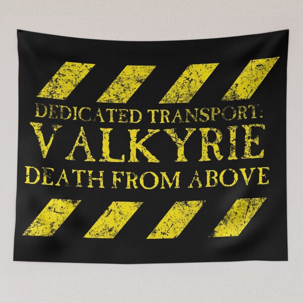 Item preview, Dedicated Transport Valkyrie designed and sold by SideQuest - Scribbled Chaos!.