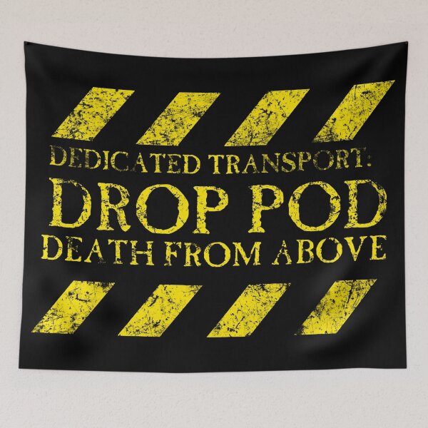 Item preview, Dedicated Transport Drop Pod designed and sold by SideQuest - Scribbled Chaos!.