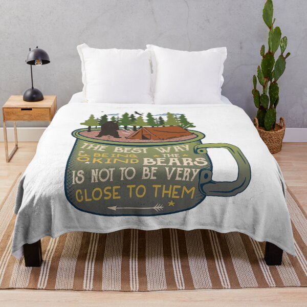 Item preview, THE BEST WAY OF BEING KIND TO BEARS IS NOT TO BE VERY CLOSE TO THEM designed and sold by lukas69graphic.