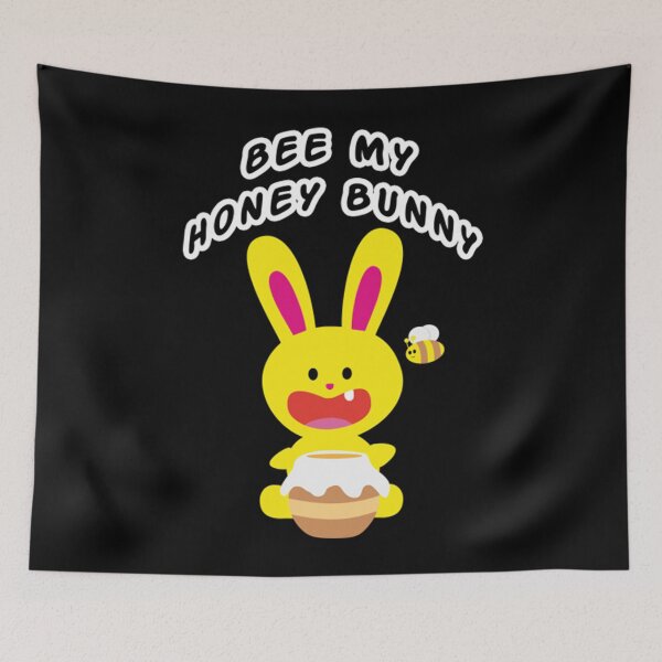 Item preview, Bunny T-ShirtOne Tooth Rabbit Bee My Honey Bunny Quote  designed and sold by MaliHasion.
