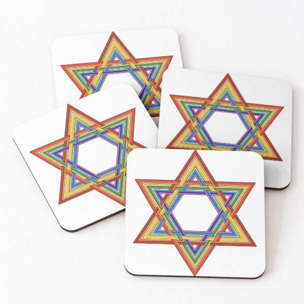 Item preview, Rainbow Magen David designed and sold by EinsteinEitan.