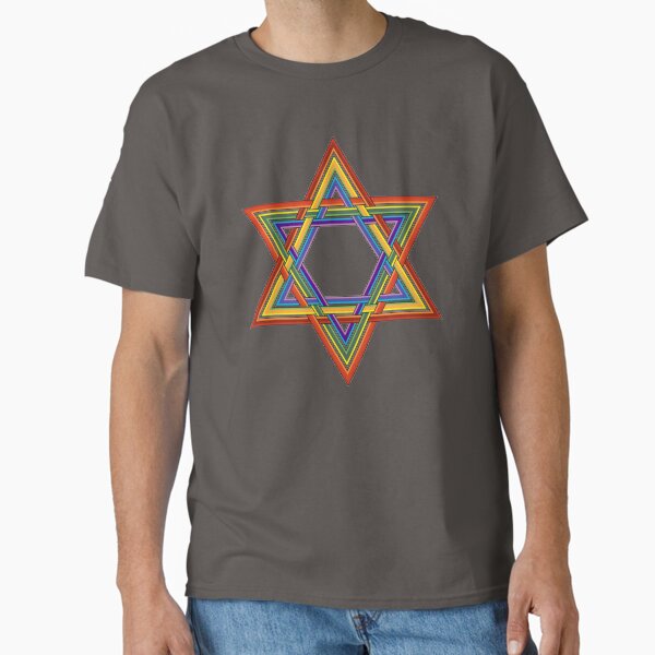 Item preview, Rainbow Magen David designed and sold by EinsteinEitan.