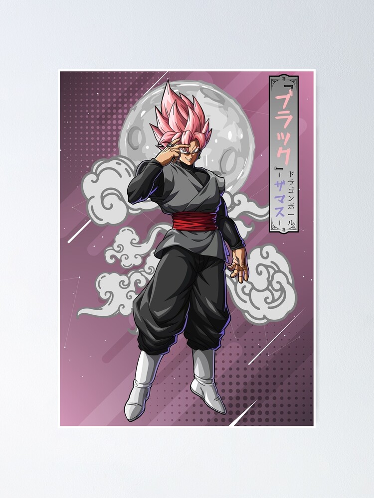 Black Goku SSJ Rose  Goku black, Anime dragon ball super, Goku