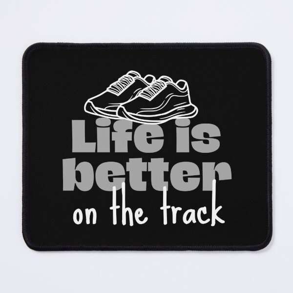 Item preview, Life is better on the running track designed and sold by TheGreenGoat.