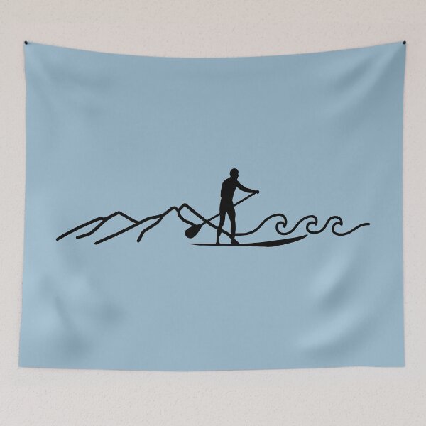 Item preview, Stand up paddle board wave designed and sold by Heather  Hinson.