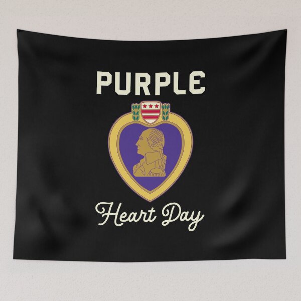 Item preview, Purple Hearts Day Veterans Patriots Soldiers  designed and sold by nueschka.