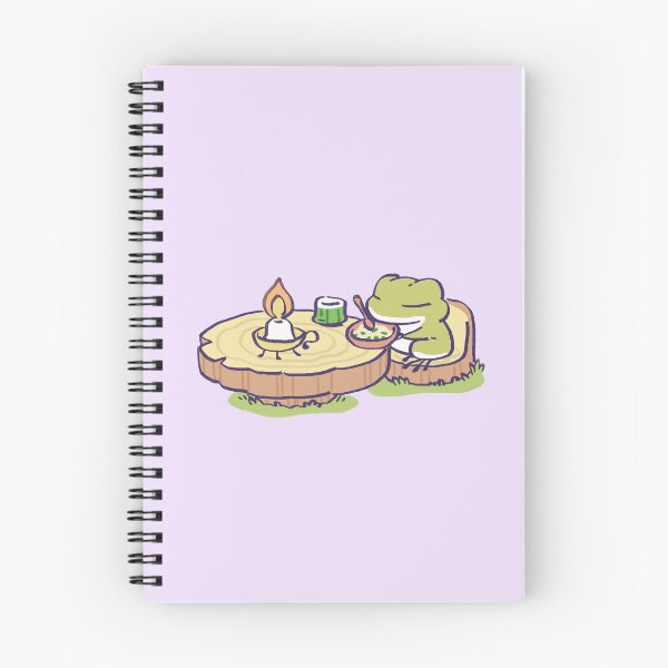 Item preview, I draw traveling frog eating lunch / tabi kaeru designed and sold by RansRoom.