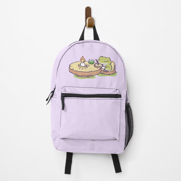 Item preview, I draw traveling frog eating lunch / tabi kaeru designed and sold by RansRoom.