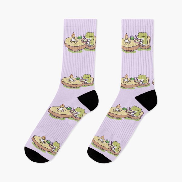 Item preview, I draw traveling frog eating lunch / tabi kaeru designed and sold by RansRoom.