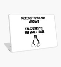 Linux and Microsoft Laptop Skin