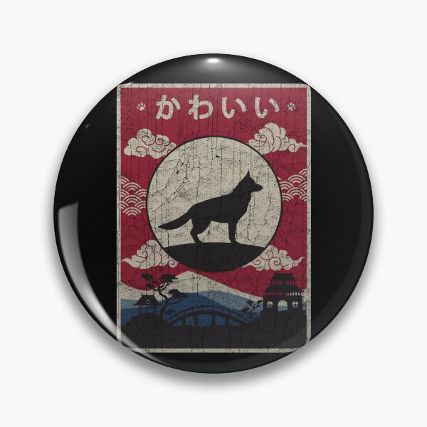 Artikelvorschau, Japanese Corman Shepherd Dog Kawaii entworfen und verkauft von rafaeltto.