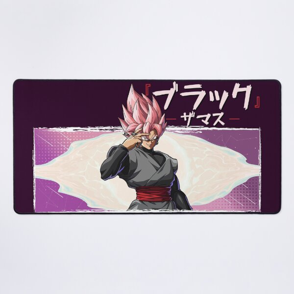 Aperçu de l'œuvre Goku Noir Super Rosé Skyness créée et vendue par reelanimedragon.