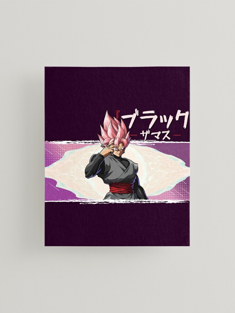 Goku Black Rose Super Saiyan 4 Poster for Sale by reelanimedragon