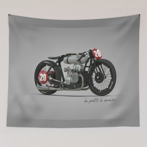 Item preview, Vintage Motorcycle designed and sold by LaPatteAModeler.