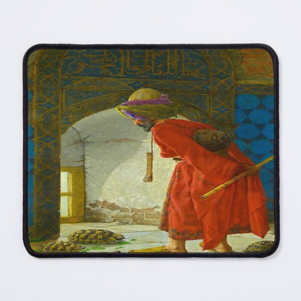 Item preview, Osman Hamdi Bey The Tortoise Trainer, 1906 designed and sold by Olivia-One.