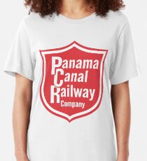 Panama Canal Railway Slim Fit T-Shirt