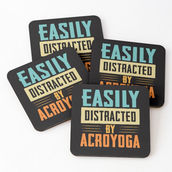 Artikelvorschau, Leicht ablenkbar durch Acroyoga Acro Yoga Idee entworfen und verkauft von Digital Story Time.