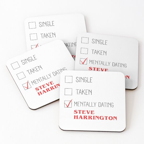 Item preview, Mentally Dating Steve Harrington Red designed and sold by marietadesigns.