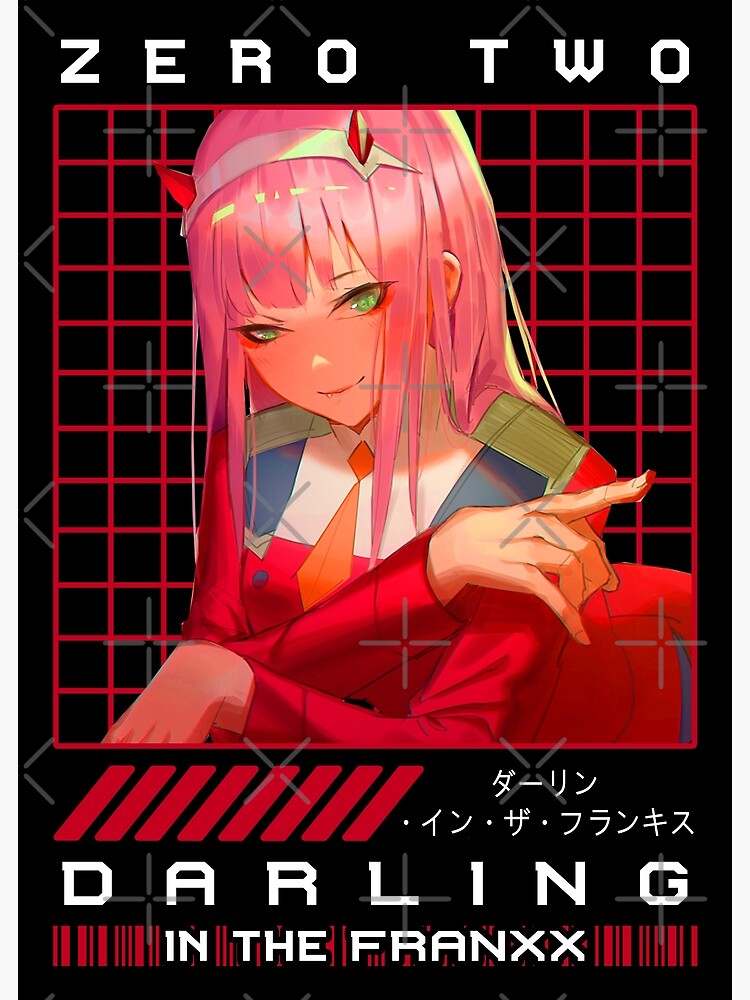 Darling in the franxx - Zero Two - Darling In The Franxx - Posters and Art  Prints