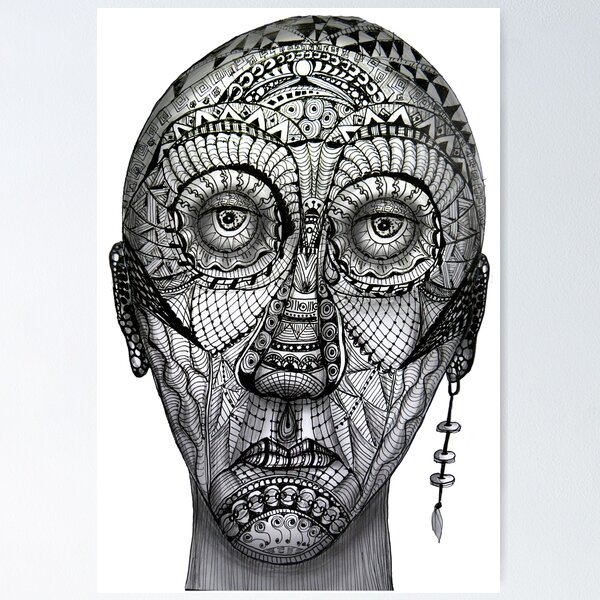 Tattoo man Poster