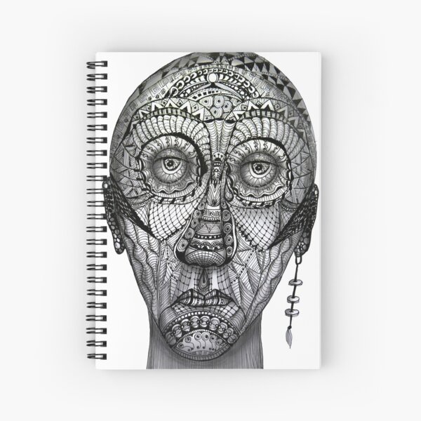 Tattoo man Spiral Notebook