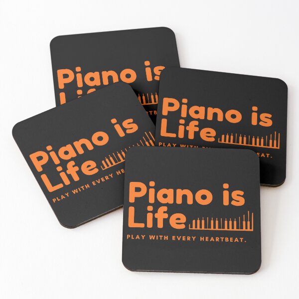 Item preview, Piano is Life designed and sold by stijl-d-zijnh.