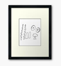 Vegetables Framed Print