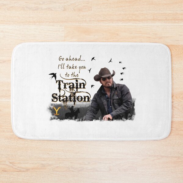 Artikelvorschau, Gehen Sie voran, ich bringe Sie zum Bahnhof Rip Wheélér Yellówstóne Logo der amerikanischen Fernsehserie entworfen und verkauft von juliabeataewjg.
