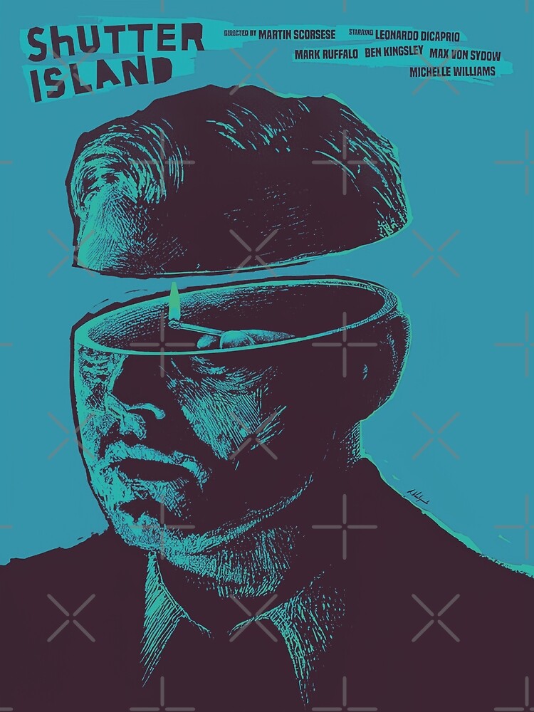 "Shutter Island Artwork 1" Poster for Sale by kasixudesigns Redbubble