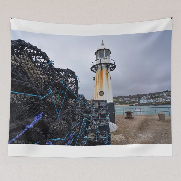 Item preview, The Lighthouse house on Smeatons pier St Ives Cornwall, England designed and sold by VnGphoto.