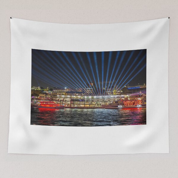Item preview, Vivid Sydney light show in Sydney Circular Quay  designed and sold by Martin Berry Photography.