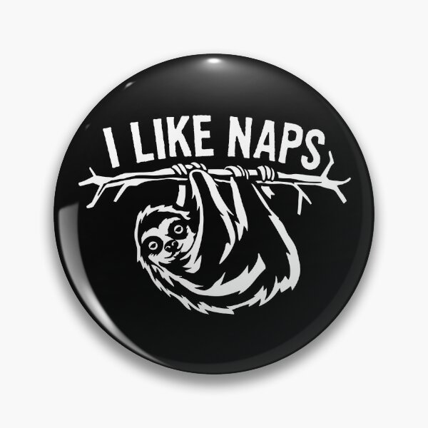 Item preview, I Like Naps, Spending his day hanging from trees catching all the bugs and some zzz's designed and sold by ROMNDO.