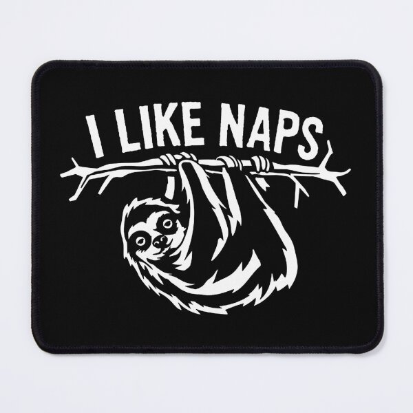 Item preview, I Like Naps, Spending his day hanging from trees catching all the bugs and some zzz's designed and sold by ROMNDO.