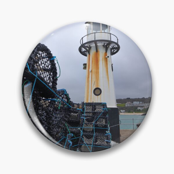 Item preview, The Lighthouse house on Smeatons pier St Ives Cornwall, England. designed and sold by VnGphoto.