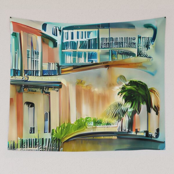 Item preview, St. Pete Fl. colorful abstract colorful original art designed and sold by Surrealarts727.