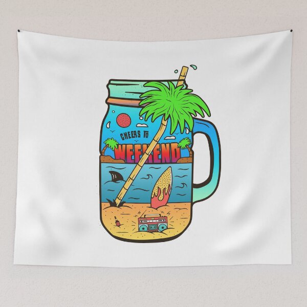 Item preview, CHEERS TO THE WEEKEND designed and sold by lukas69graphic.