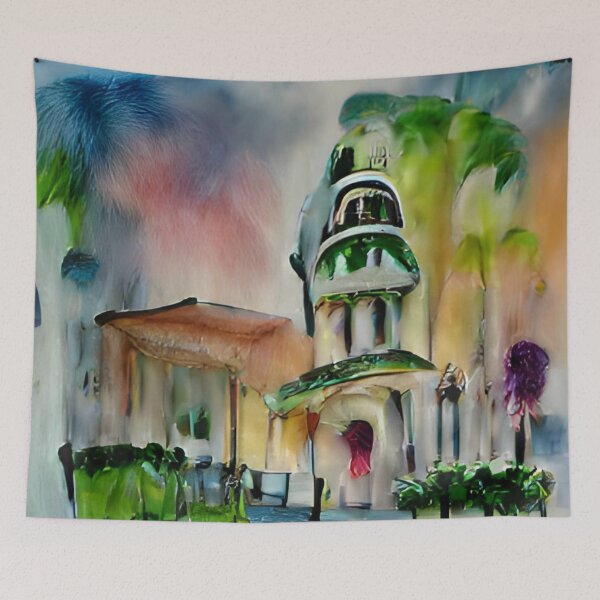Item preview, St. Pete Fl. colorful abstract colorful original art designed and sold by Surrealarts727.