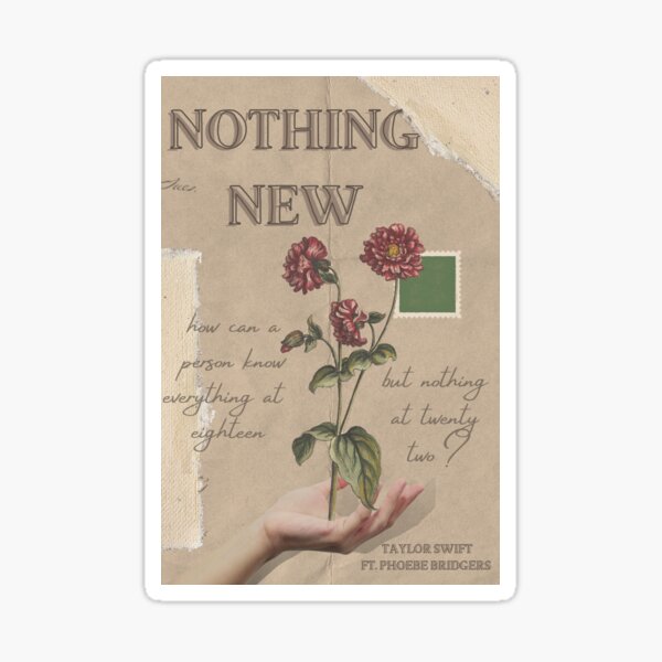 Item preview, nothing new by taylor swift  designed and sold by katashley.