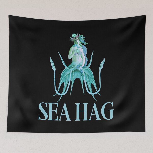 Item preview, Sea Hag Ocean Mermaid Sea Witch Coastal Funny designed and sold by funnytshirtemp.