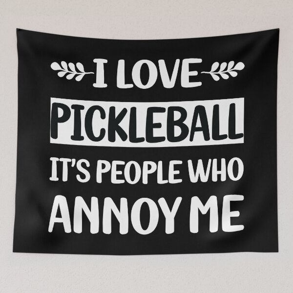 Item preview, People Annoy Me Pickleball designed and sold by revieroklagmano.