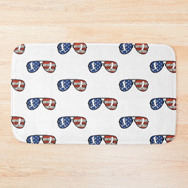 Item preview, American Flag Baseball Sunglasses Baseball Player Vintage USA Flag  designed and sold by clothesy7.