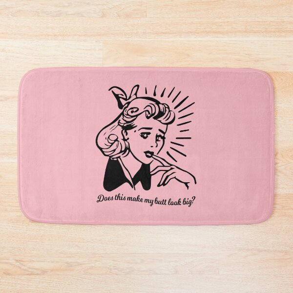 Item preview, Does this make my butt look big? Funny retro designed and sold by OddPop.
